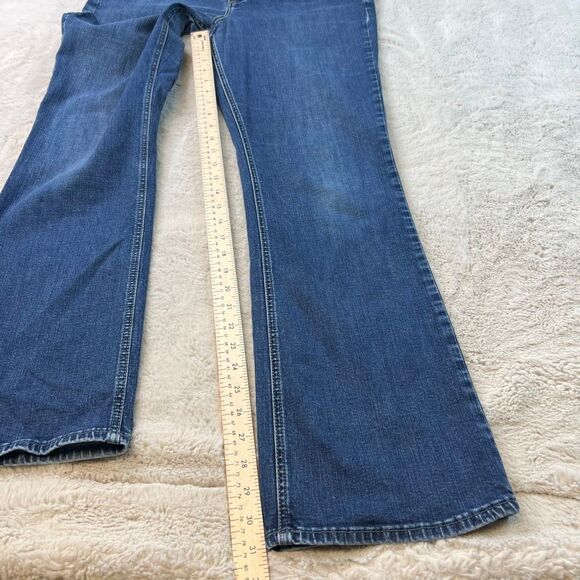 Silver Jeans Avery Slim Boot Jeans Womens Size 14x33 Stretch Pants Inseam 31" - Picture 4 of 9